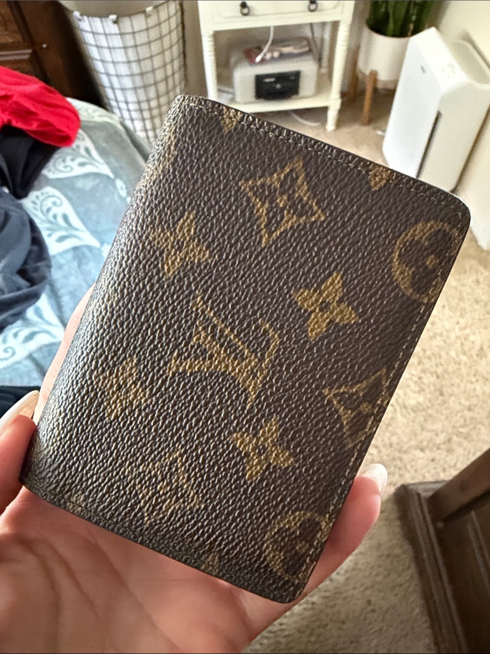 Louis Vuitton Monogram Card Holder in Brown and Gold Canvas - Picture 6 of 11